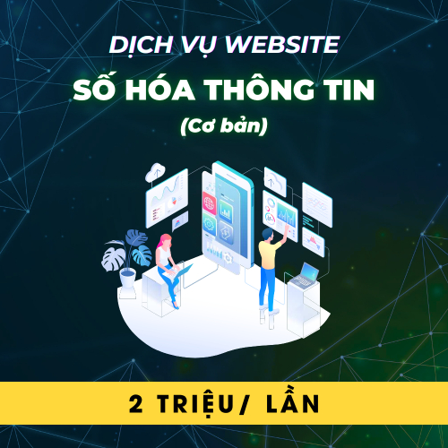 Số Hóa Thông Tin Website Cơ Bản