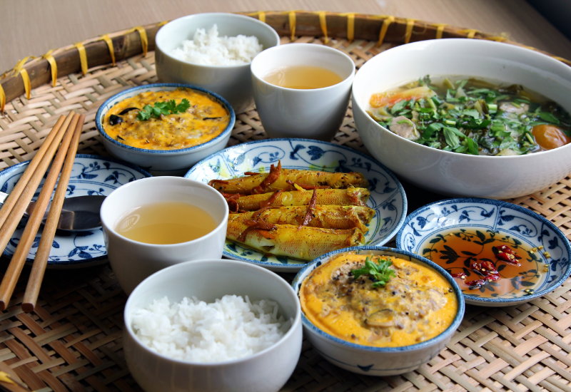 Hương vị quen thuộc gắn với bữa cơm nhà