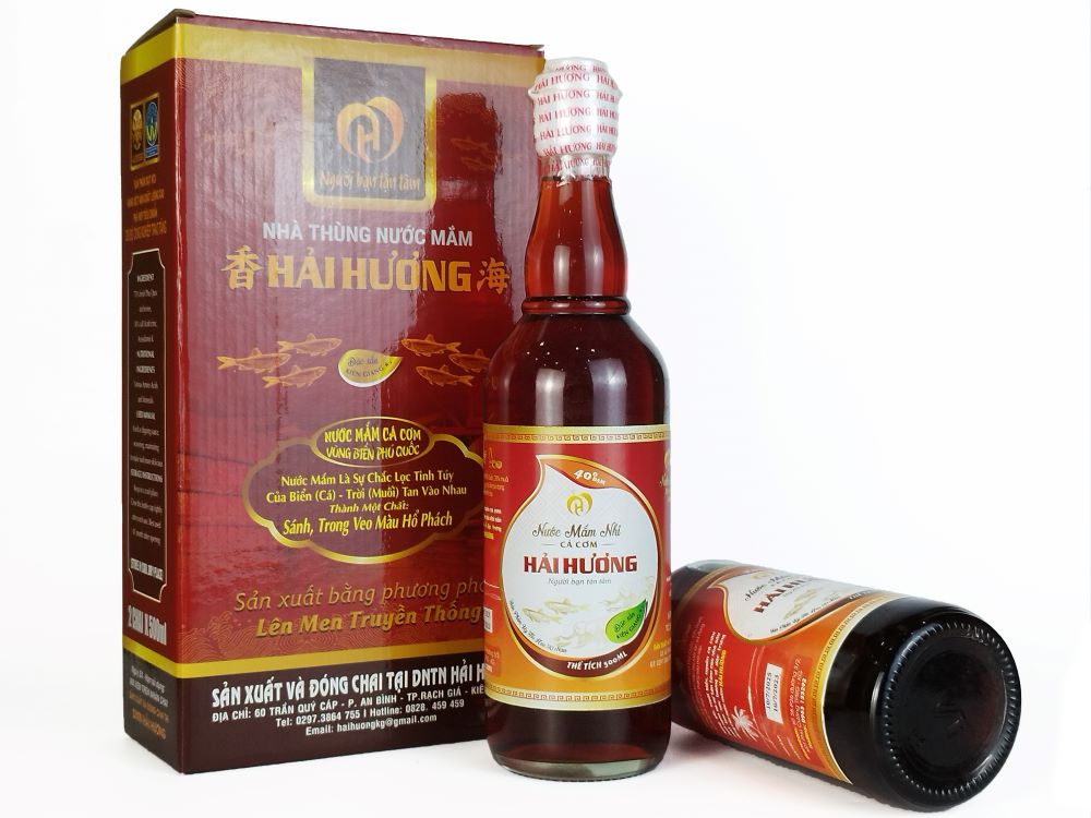 Nước mắm từ cá tươi nguyên chất