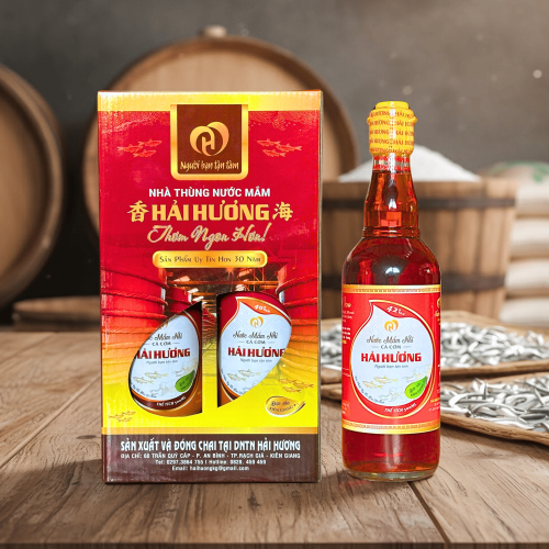 Nước Mắm Hải Hương 40N Hộp 2 chai 500ml