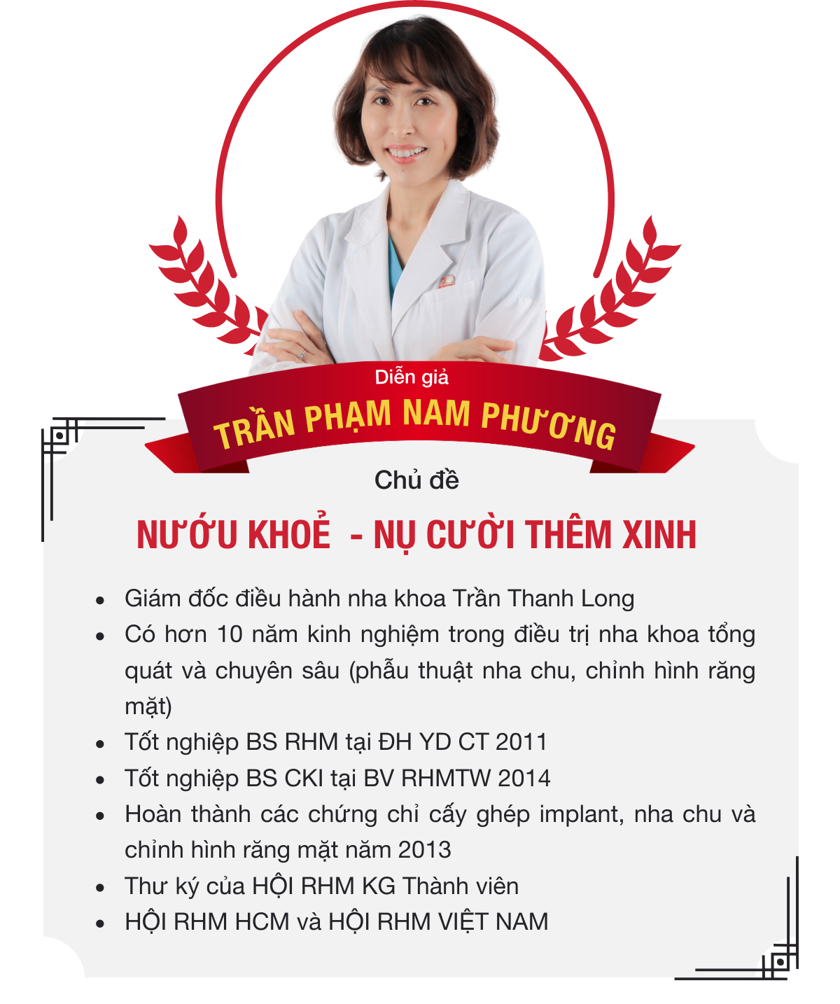 Chủ đề "Nưới khỏe - Nụ cười thêm xinh"