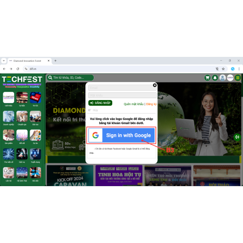 Hướng dẫn đăng ký tài khoản thành viên dif.vn