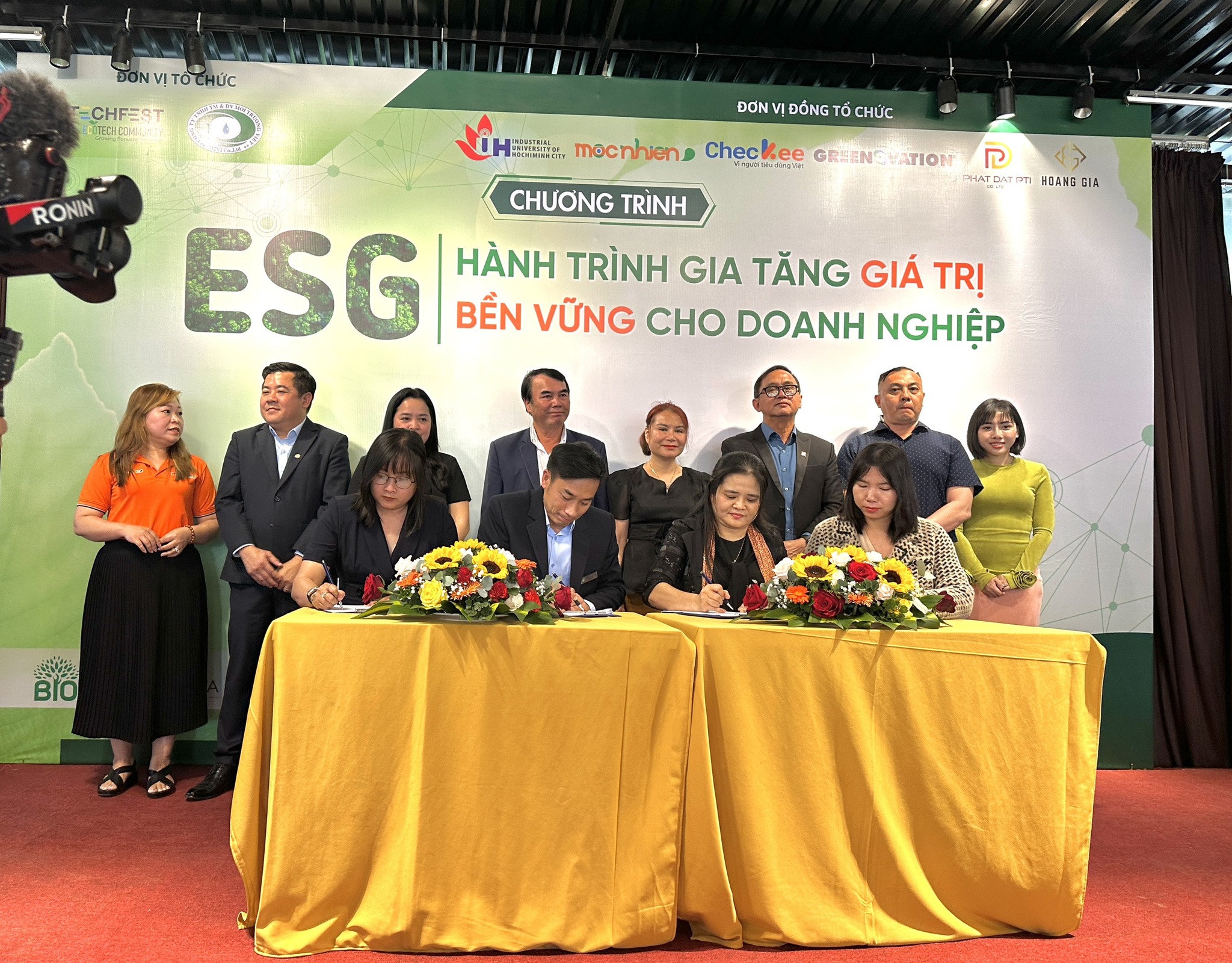 Đồng hành cùng Hội thảo "ESG – Hành trình giá trị gia tăng bền vững cho doanh nghiệp"