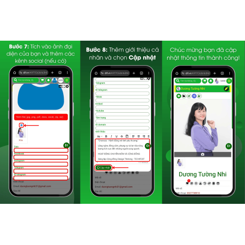 Các bước thực hiện