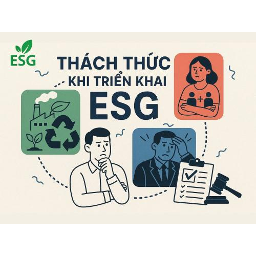 4. Thách thức khi triển khai ESG