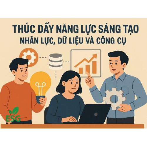 4. Thúc đẩy năng lực sáng tạo: Nhân lực, dữ liệu và công cụ