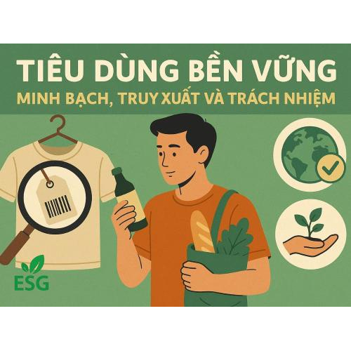 2. Tiêu dùng bền vững: Minh bạch, truy xuất và trách nhiệm