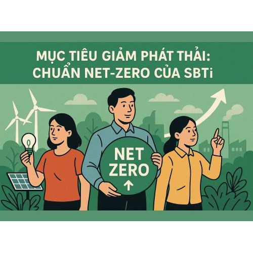 3. Mục tiêu giảm phát thải: chuẩn Net-Zero của SBTi