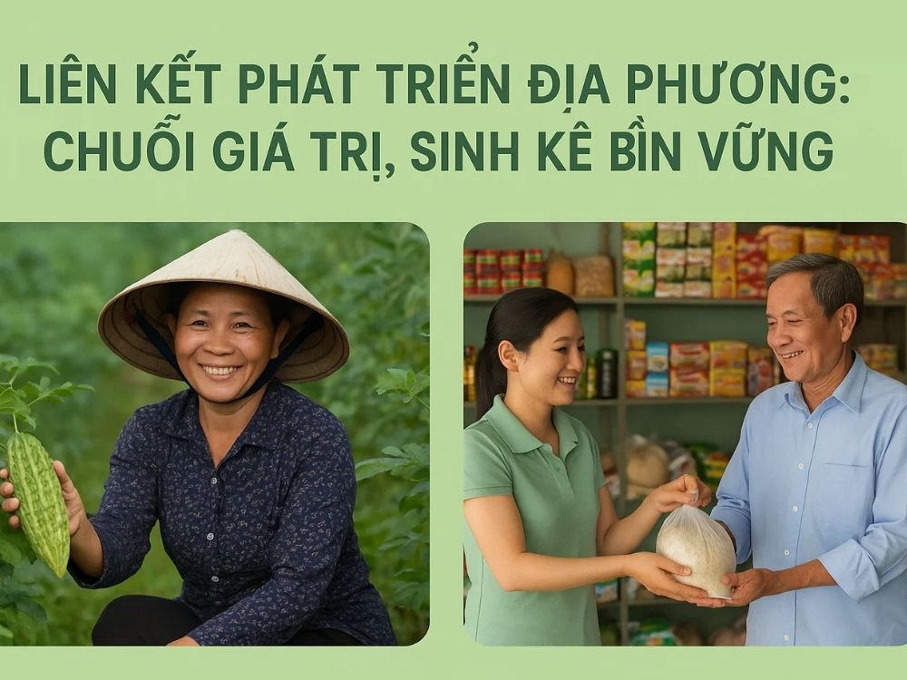 3. Liên kết phát triển địa phương: Chuỗi giá trị và sinh kế bền vững
