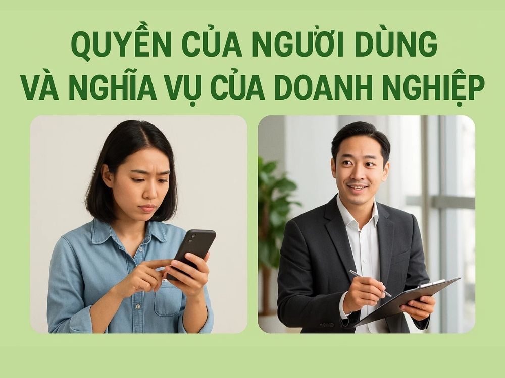 3. Quyền của người dùng và nghĩa vụ của doanh nghiệp