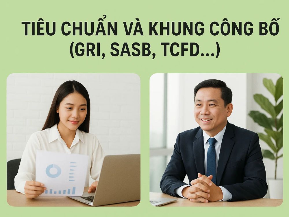 3. Tiêu chuẩn và khung công bố (GRI, SASB, TCFD...)
