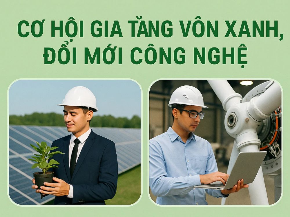 4. Cơ hội gia tăng vốn xanh, đổi mới công nghệ