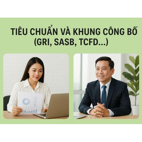 3. Tiêu chuẩn và khung công bố (GRI, SASB, TCFD...)