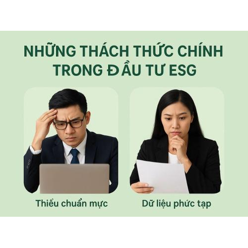 1. Những thách thức chính trong đầu tư ESG