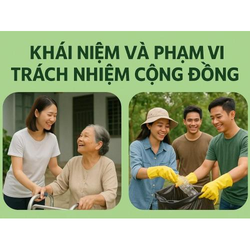 1. Khái niệm và phạm vi trách nhiệm cộng đồng