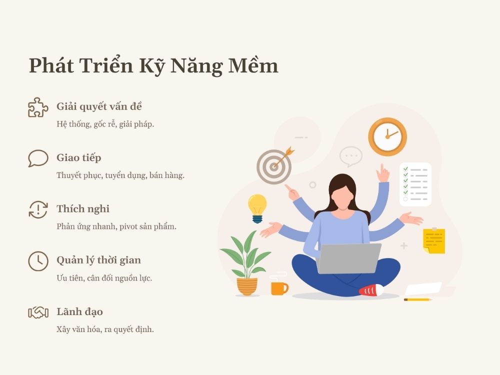4. Phát triển kỹ năng mềm