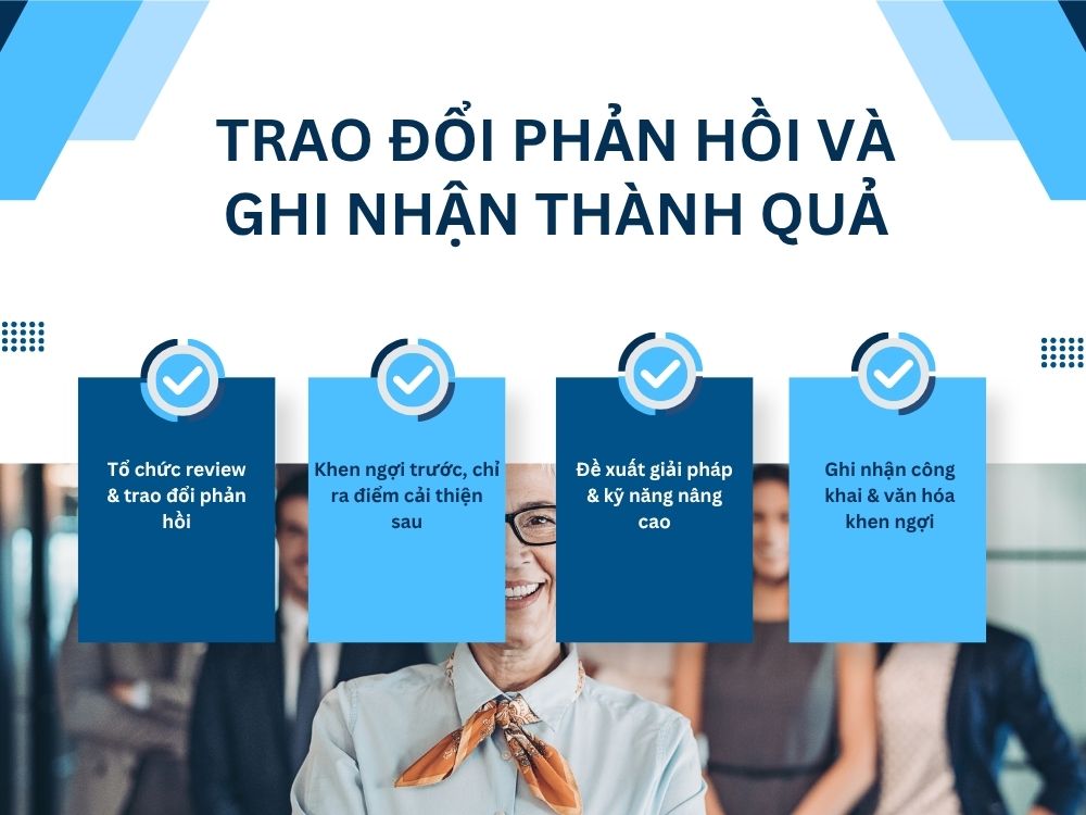 5. Trao đổi phản hồi và ghi nhận thành quả