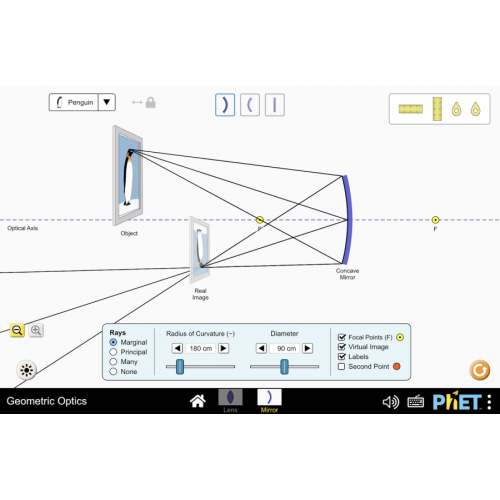 (Mô phỏng) Vật lý: Geometric Optics (Quang học hình học)