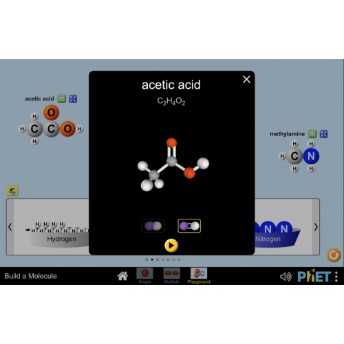 (Mô phỏng) Hóa học: Build a Molecule (Xây dựng một phân tử)