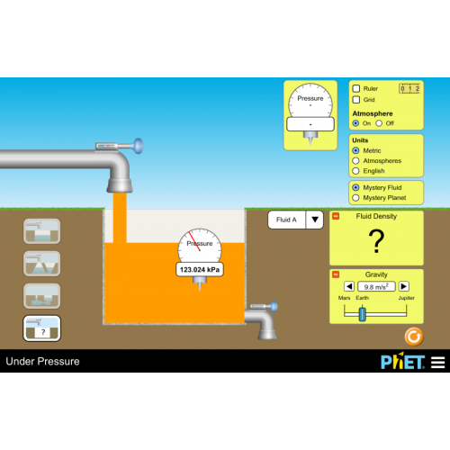 (Mô phỏng) Vật lý: Under Pressure (Dưới áp lực)