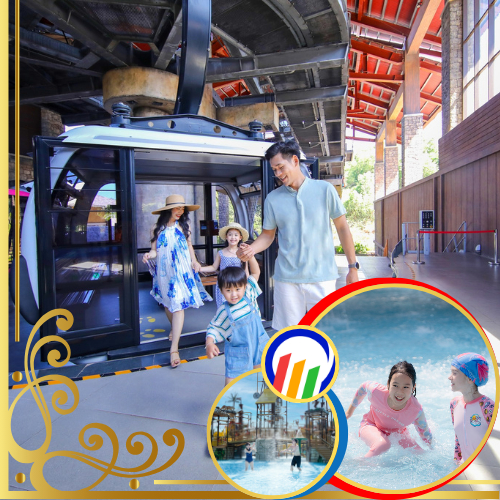 Cáp Treo Hòn Thơm + Đi Bộ Dưới Biển Ngắm San Hô - Combo Vip (Có Buffet) (1 Trẻ Em)