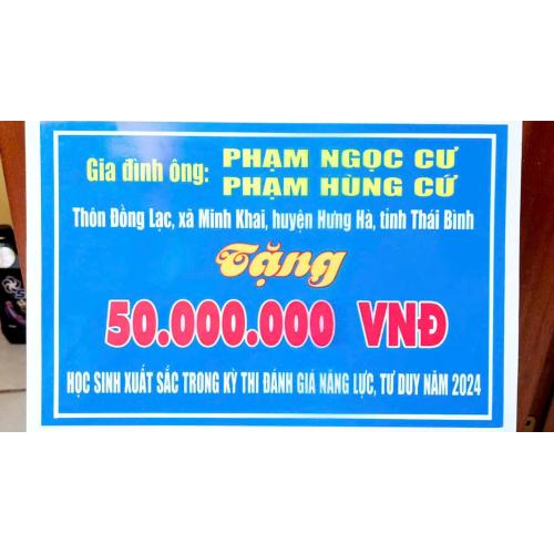 Buổi Thăm Và Tặng Quà Cho Phòng Giáo Dục Huyện Hưng Hà