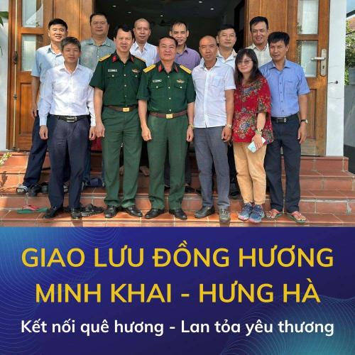 HST Thái Minh Hưng Giao Lưu Đồng Hương Minh Khai - Hưng Hà: Kết Nối Quê Hương - Lan Tỏa Yêu Thương