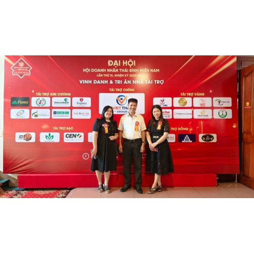 Hệ Sinh Thái Thái Minh Hưng Tham Dự Đại Hội Hội Doanh Nhân Thái Bình Miền Nam Lần Thứ 3 - Nhiệm Kỳ 2025 - 2027