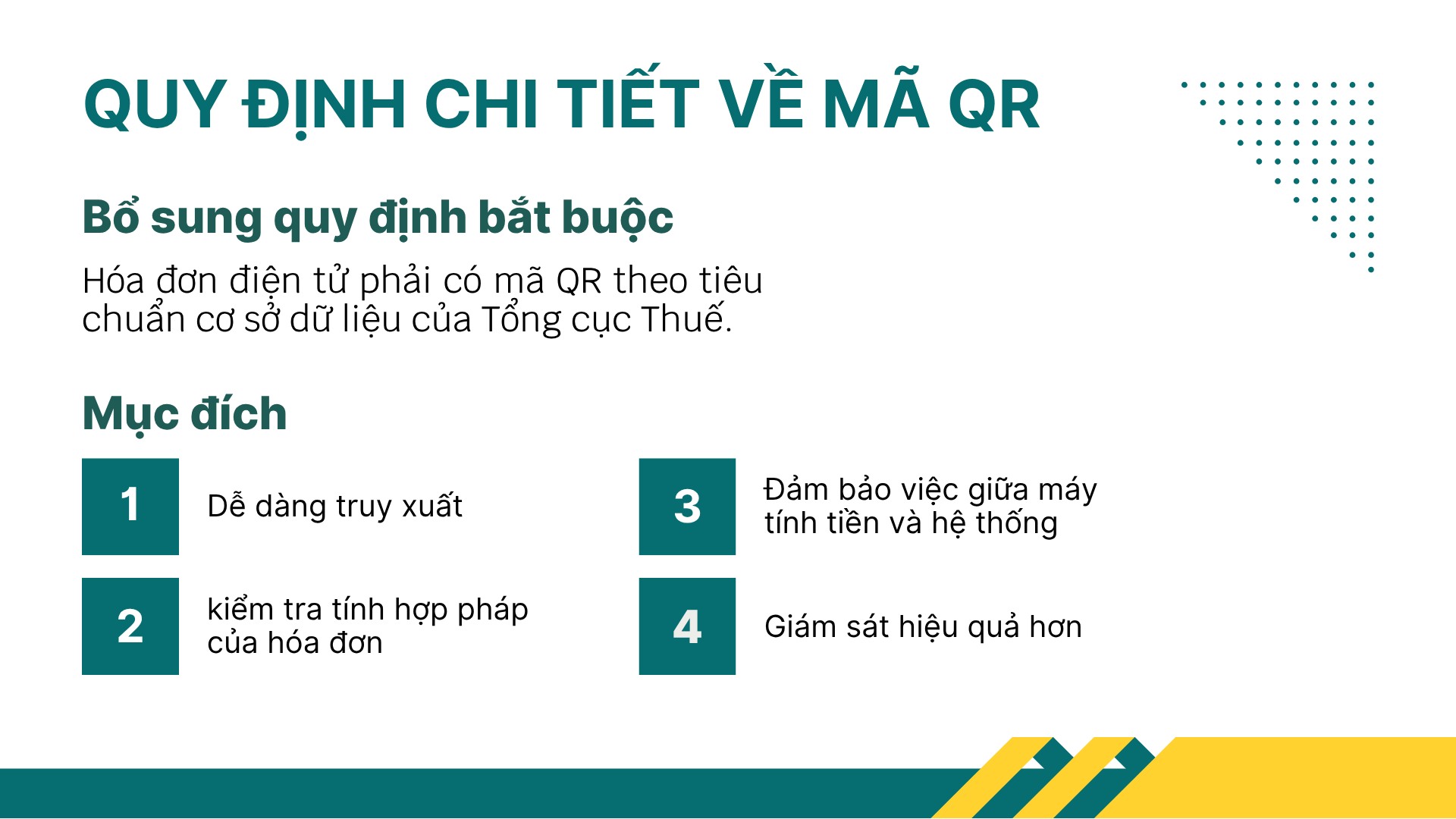 2. Quy định chi tiết về Mã QR trên hóa đơn điện tử