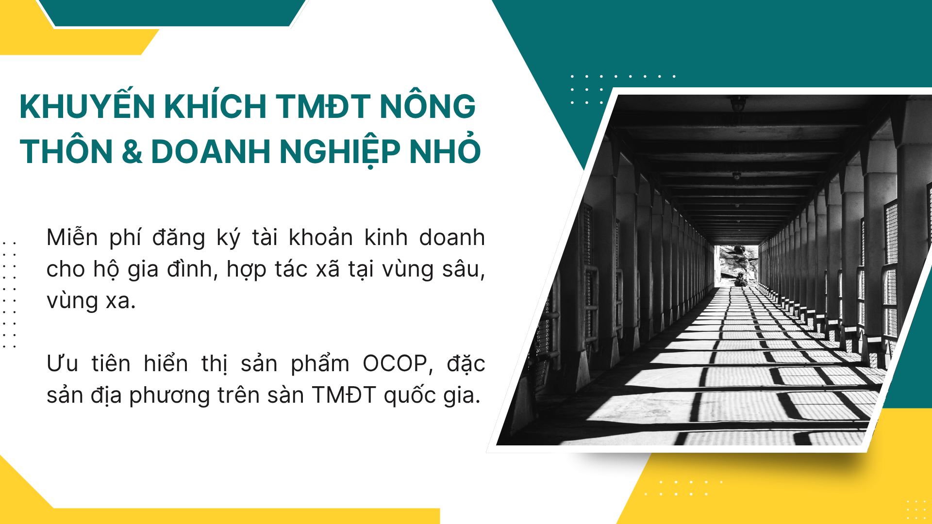 7. Khuyến khích TMĐT Nông thôn & Doanh nghiệp nhỏ