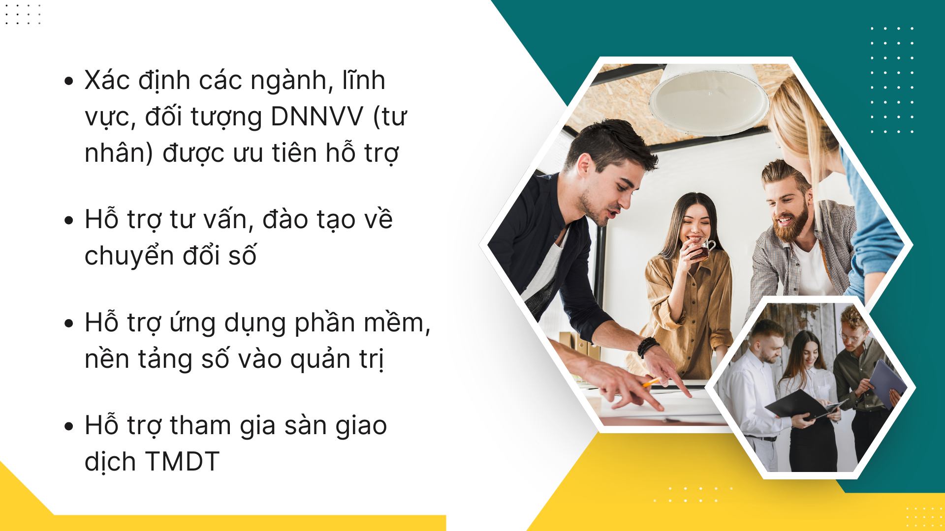 2. Mở rộng và làm rõ phạm vi hỗ trợ