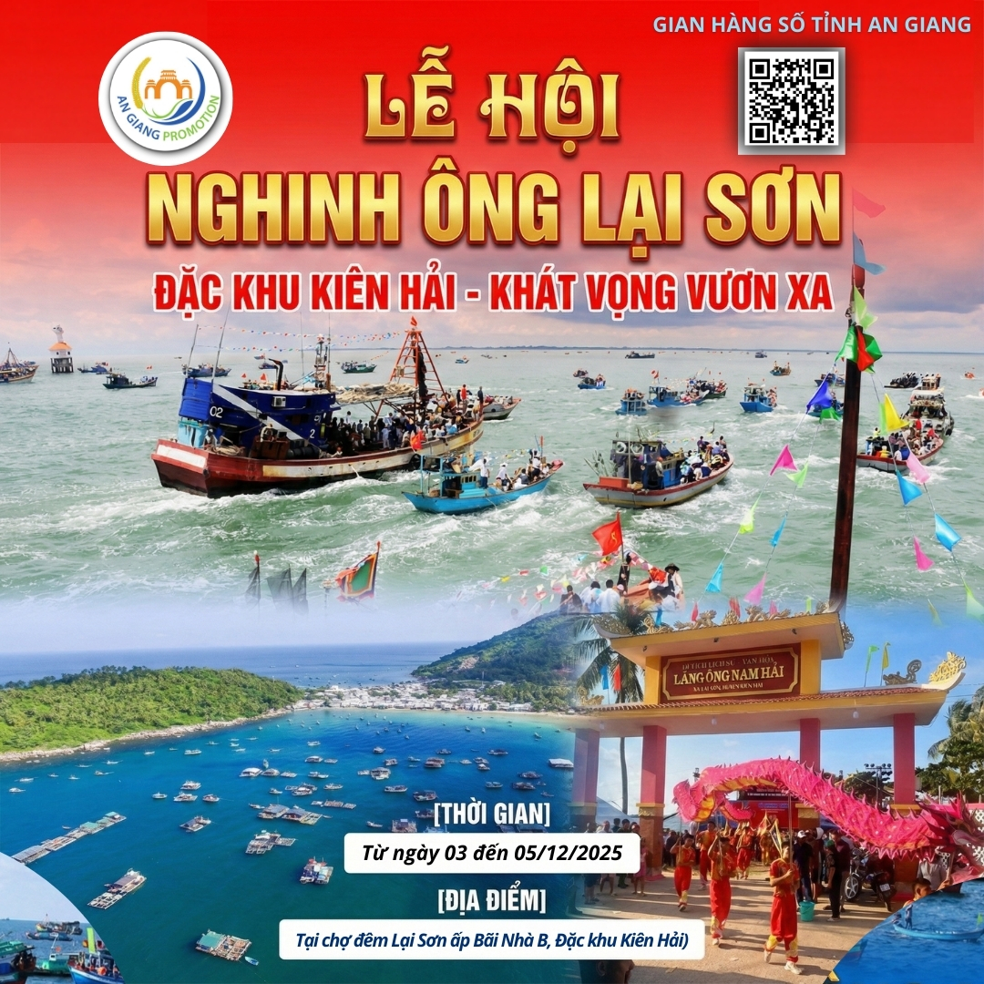 Lễ hội Nghinh Ông Lại Sơn 2025: Đặc Khu Kiên Hải - Khát Vọng Vươn Xa