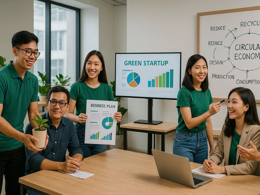 IV. Tinh thần khởi nghiệp xanh – Hướng tới nền kinh tế tuần hoàn