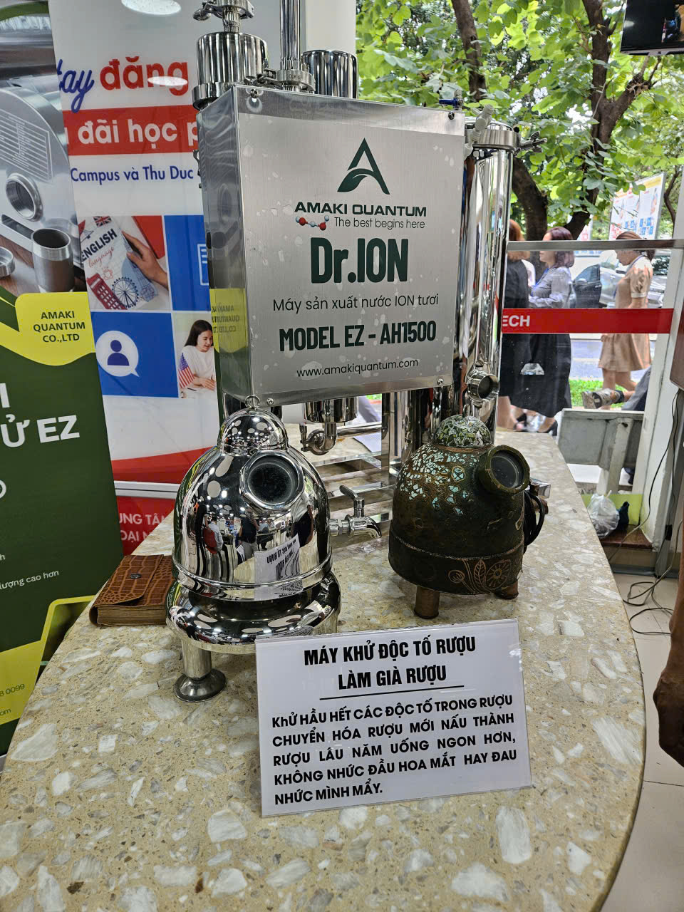 Máy khử độc tố rượu