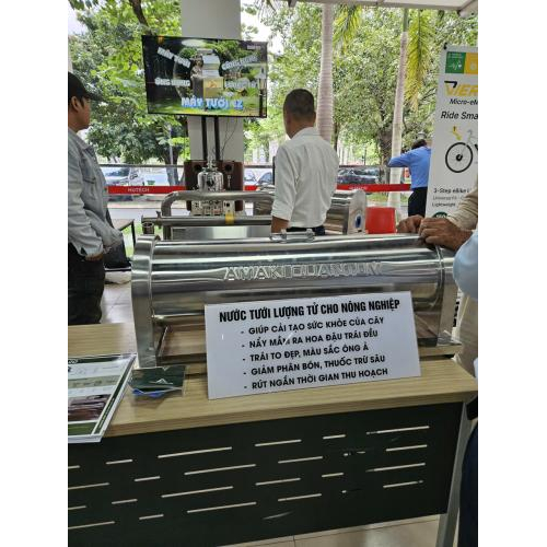 Máy tưới lượng tử cho nông nghiệp