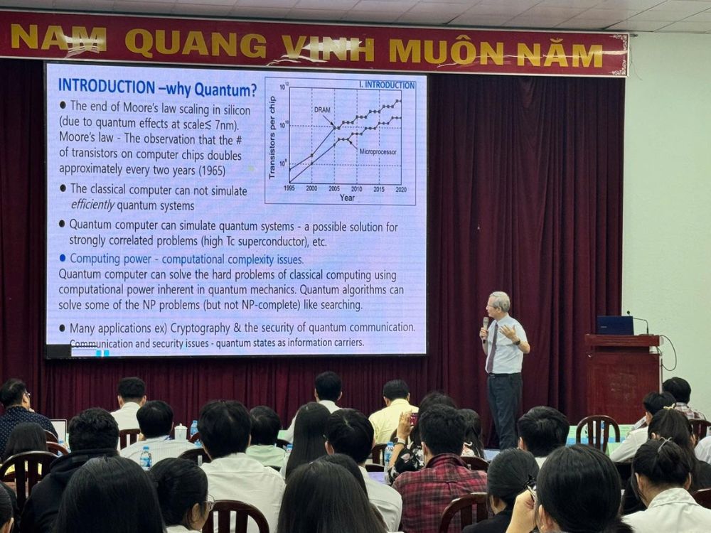 Chuyên đề “Thông tin Lượng tử và Phương pháp Toàn ảnh”