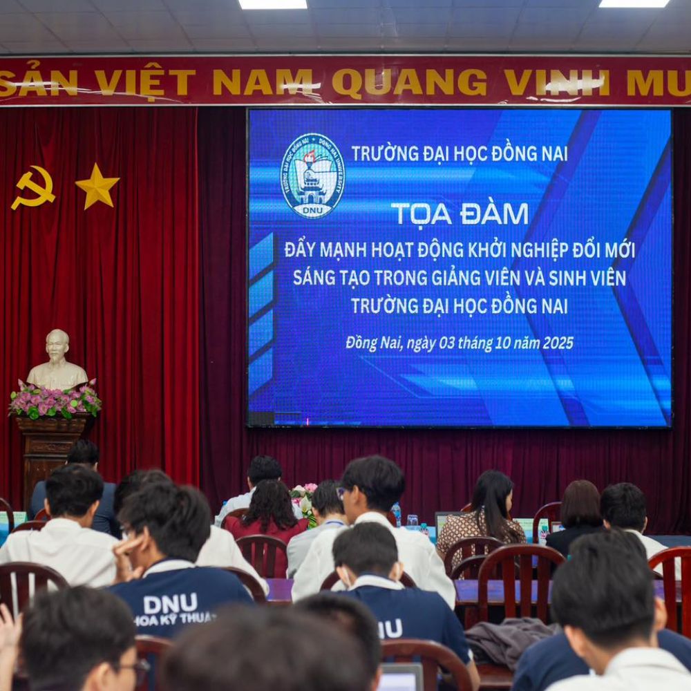 Trường Đại Học Đồng Nai - Đẩy Mạnh Hoạt Động Khởi Nghiệp, Đổi Mới Sáng Tạo Trong Giảng Viên Và Sinh Viên
