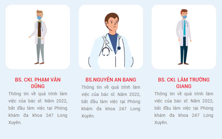 Đội ngũ bác sĩ