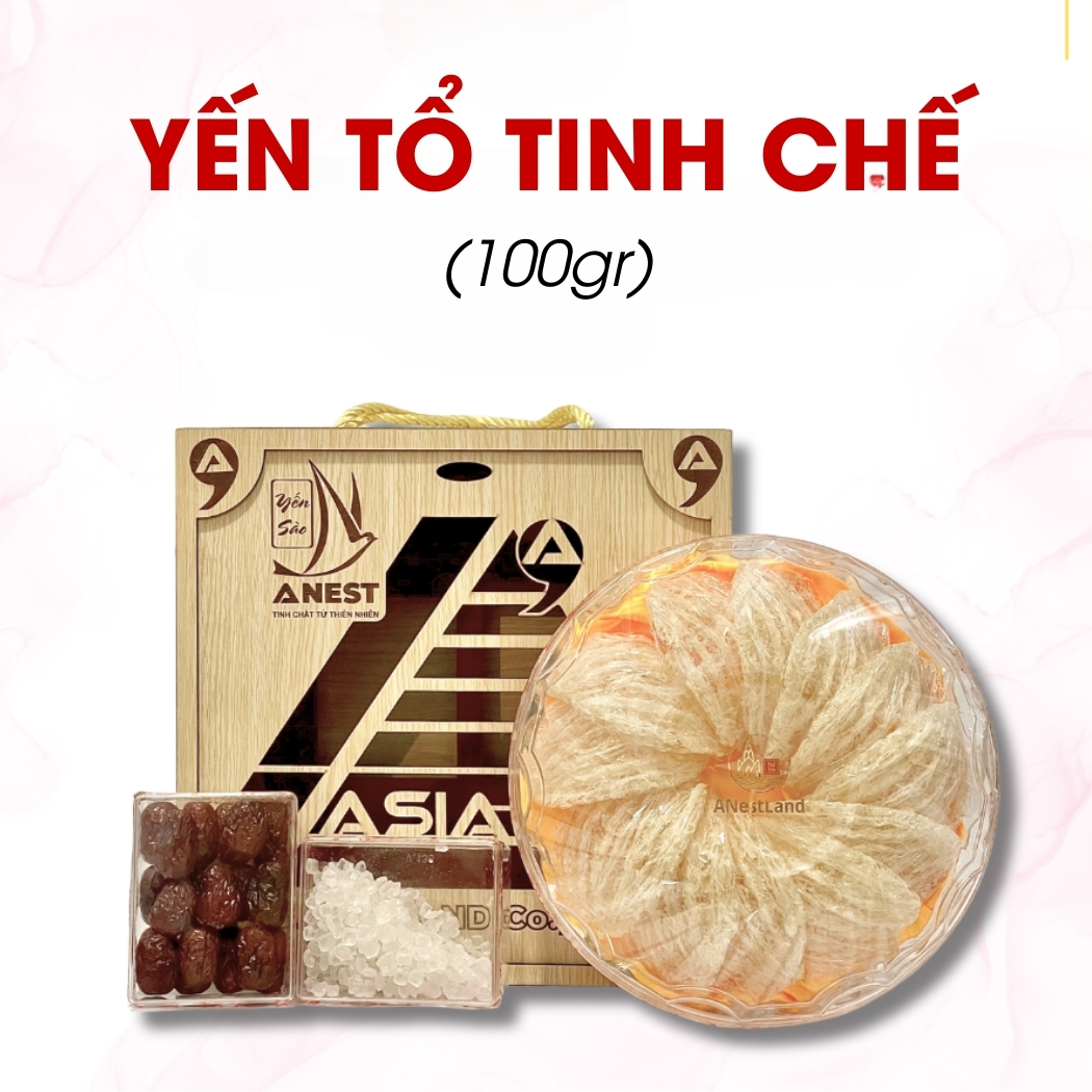93F5268d77HfBc1 Yến Tổ Tinh Chế ANestLand (100gr)