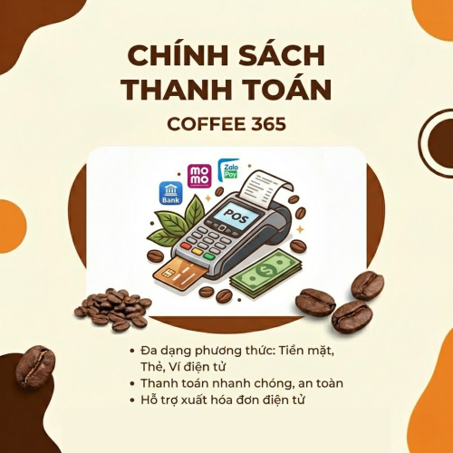 Chính Sách Thanh Toán – Coffee 365