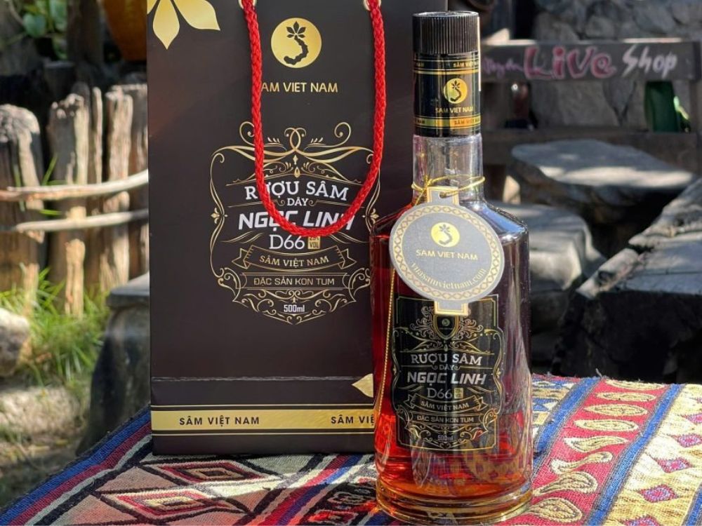 1. Rượu Sâm Dây Ngọc Linh
