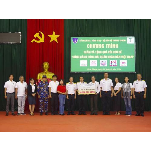 Tiếp Sức Hải Quân Việt Nam: Doanh Nghiệp Và Hội Bảo Vệ Môi Trường Chung Tay