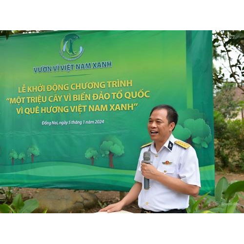 HANE Phát Động Chương Trình "Một Triệu Cây Xanh Cho Biển Đảo Tổ Quốc"
