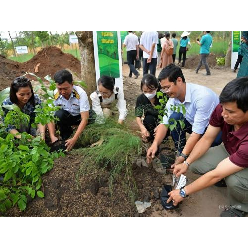 HANE Phát Động Chương Trình "Một Triệu Cây Xanh Cho Biển Đảo Tổ Quốc"