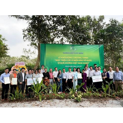 HANE Phát Động Chương Trình "Một Triệu Cây Xanh Cho Biển Đảo Tổ Quốc"