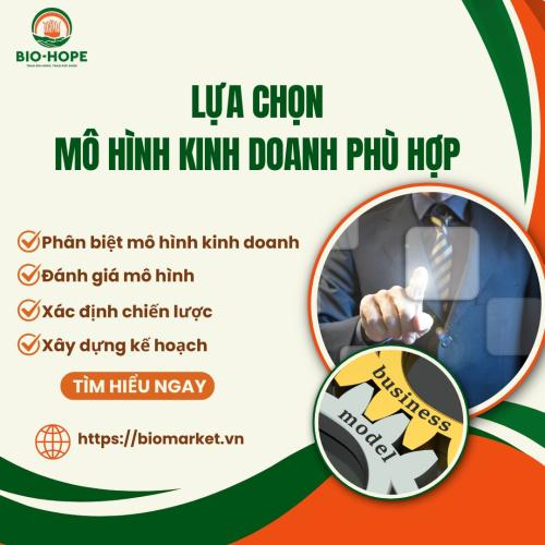 Lựa Chọn Mô Hình Kinh Doanh Phù Hợp