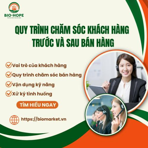 Quy Trình Chăm Sóc Khách Hàng Trước Và Sau Bán Hàng