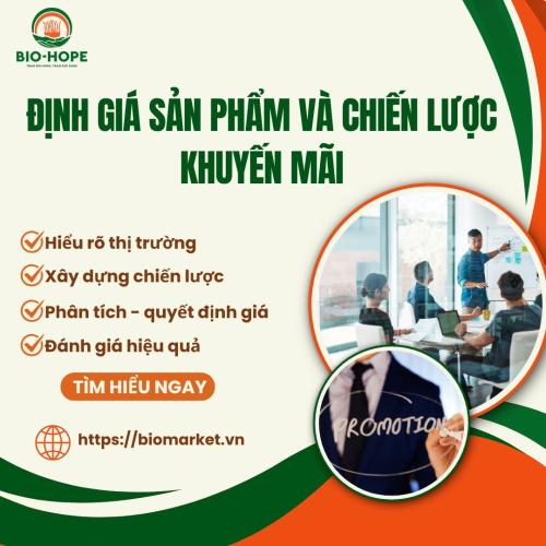 Định giá sản phẩm và chiến lược khuyến mãi