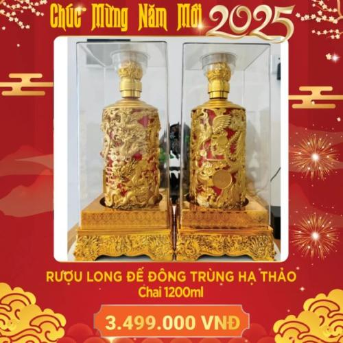 Rượu Long Đế Đông Trùng Hạ Thảo (1200ml)