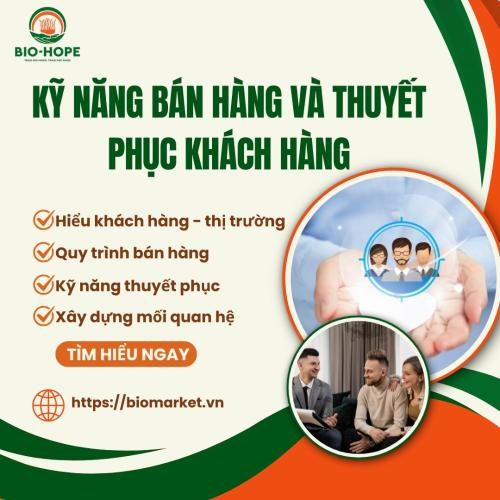 Kỹ Năng Bán Hàng Và Thuyết Phục Khách Hàng